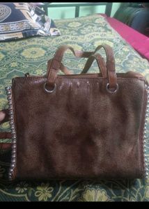 LV Inspired Checkered Tote Bag