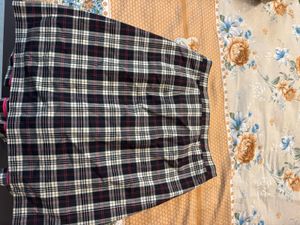 Plaid Skirt