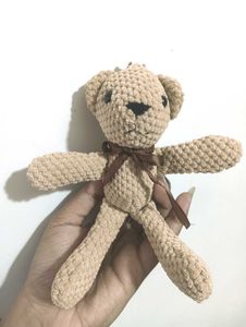 Ი︵𐑼Cute Teddy Bear Keychain