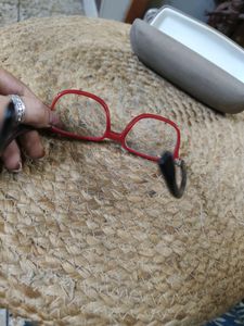 Vincent Chase Red Rectangle Eye Glasses