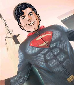Imported SuperMan Hoodie (S)