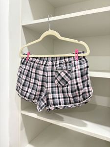 Victoria Secret Checked Shorts