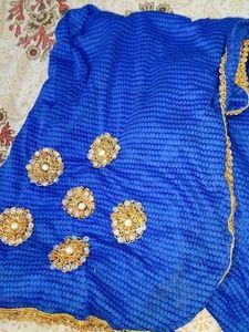 Stone Side Work  Dupatta