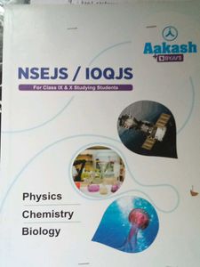 Aakash + BYJU&#39;S NSEJS/IOQJS Book for Class IX &amp; X