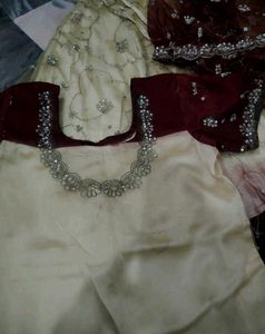 Beautiful Embroidery Designer Lahanga Blause