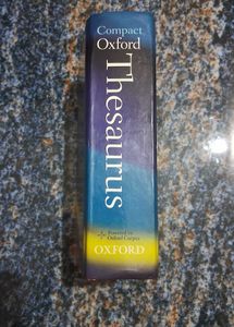 Compact Oxford English Dictionary And Thesaurus
