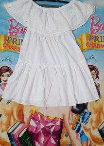 White Eyelet Dress