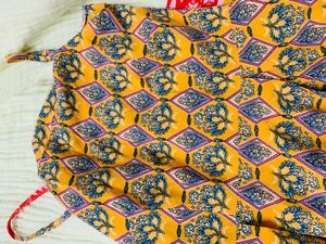 SheIn Printed Midi Dress