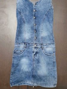 Denim Midi Dress
