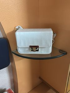 Chic White Crossbody Bag