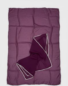 Elegant Purple Anarkali Suit Set