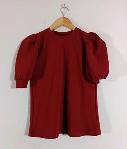 Casual Maroon Top (Women)