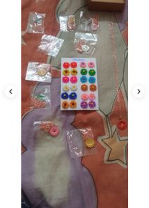 10 Combo Beautiful Chains With Earrings