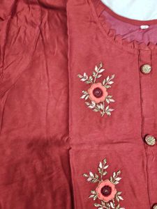Heavy Kurta With Handwork