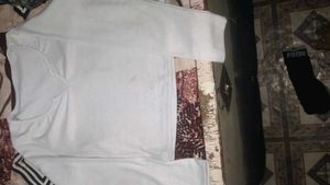 White Long Sleeve Top