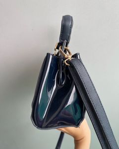 Imported Galitzine Satchel with Strap