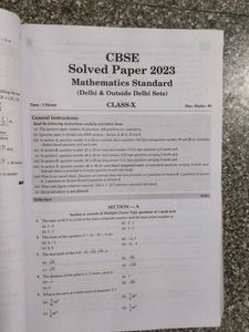 Class 10th Maths Oswaal question bank