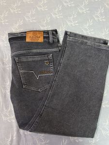 Gray Denim Jeans