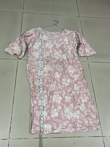 Floral Print Kurta