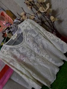 Lace Embroidered Top