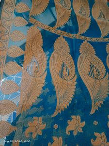 Peacock Green Saree