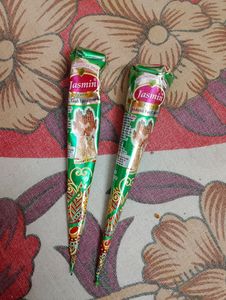 Jasmine Mehndi Cone Pack Of 3 Con