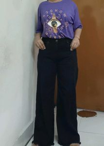 High Waisted Black Jeans