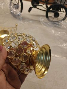 Crystal Candle Holder on sale  2 pieces