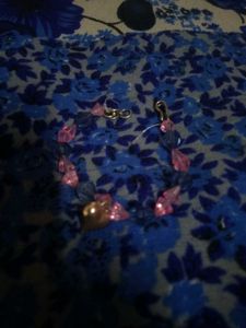 Pink & Blue crystalBracelet
