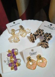 Assorted Fashion Earrings - 1 Pair