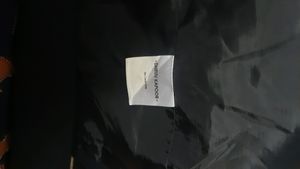 Black Overcoat With Side Pockets