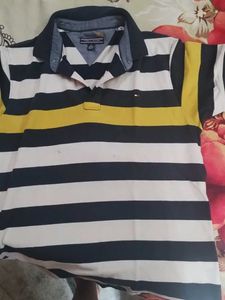 Striped Polo T-Shirt