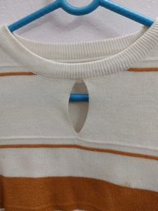 Striped Knit Top