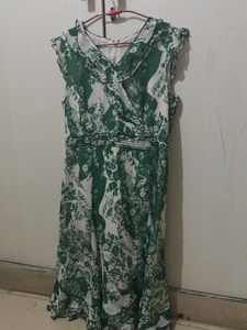 Green Colour Dress