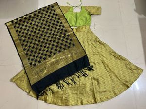 Green Lehenga Choli
