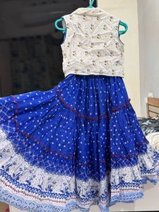 BIBA Girls Boho Ethnic Lehanga