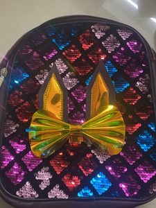 Sequin Bunny Backpack