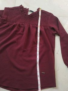 Maroon Top