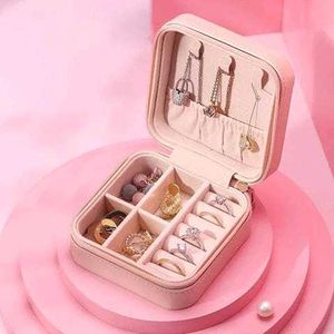 Pink Travel Jewelry Box