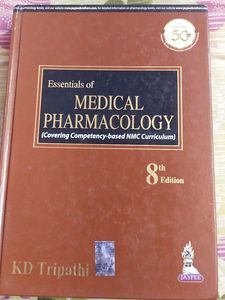 Medical Pharmacology By Kd Tripathi