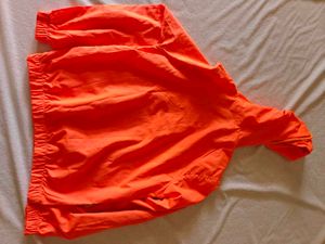 Bright Orange windcheater Jacket