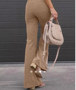 Brown Wide Leg Jeans