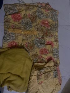 Floral Print Salwar Kameez