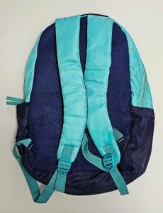 Genie Snowflake 36 L Teal &amp; Blue School Backpack