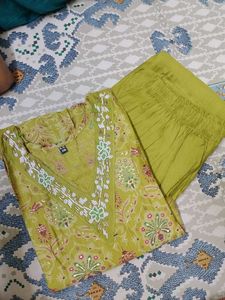 Elegant Green Kurta Set