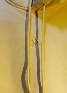 Yellow Adidas Hoodie Unisex