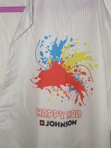 Off White Holi Kurta