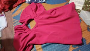 Pink Puff Sleeve Top