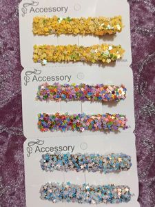 4 Korean Hair Clips -2 pairs