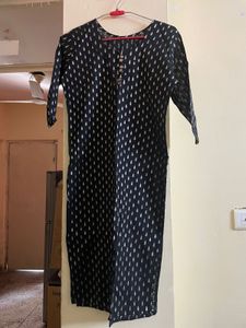 Black And Purple Kurta Combo